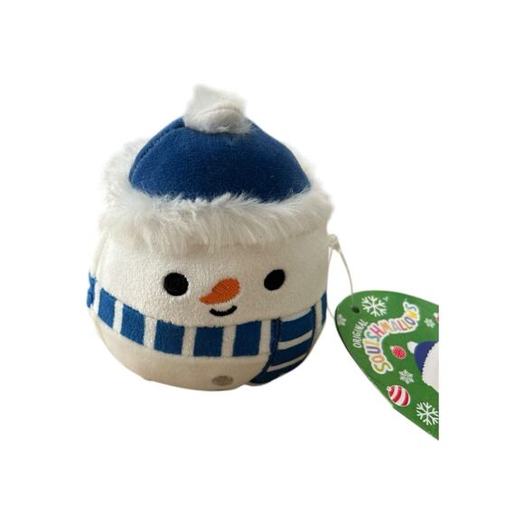 Squishmallow Manny‎ the Snowman Mystery Squad Capsule 2023 Plush 4" Hat - Picture 6 of 6